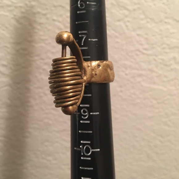 Rare Mid Century Brutalist Ring by Pal Kepenyes - Picture 3 of 6